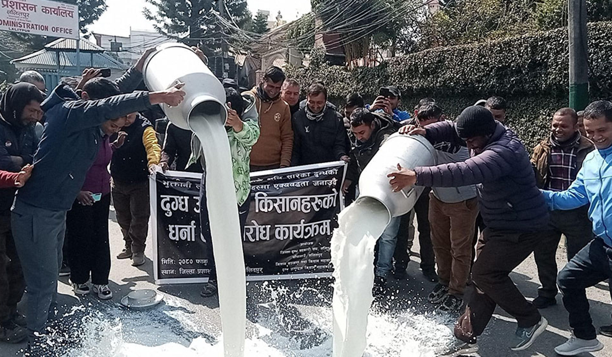 सरकार र दूध उत्पादक किसानबीच सहमति, चैत २१ सम्म रकम भुक्तानी गरिने